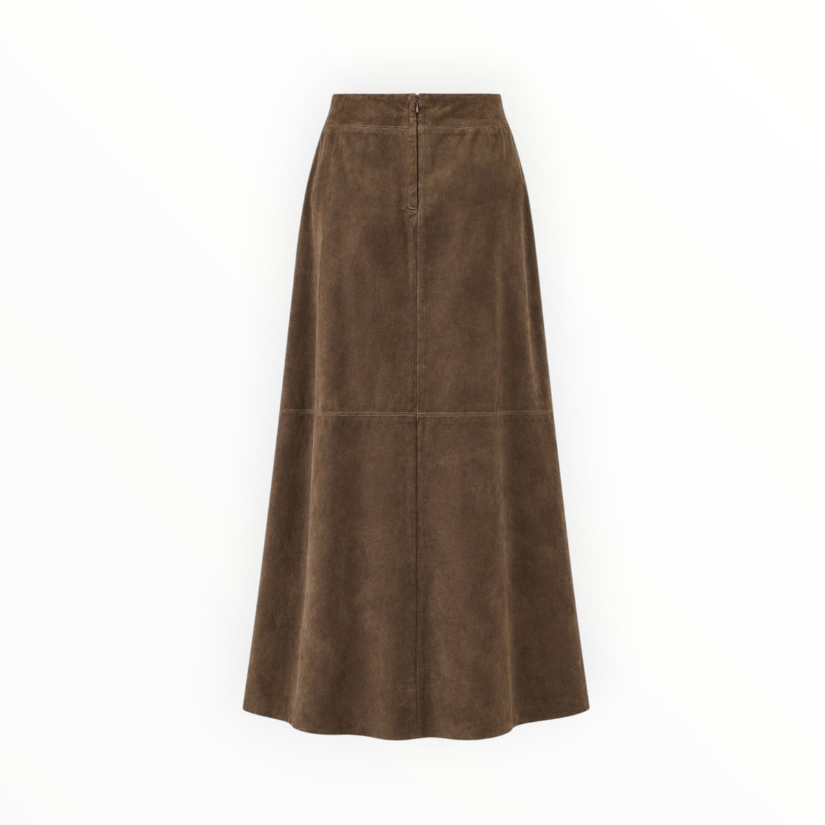 Suede Panelled Skirt size 0