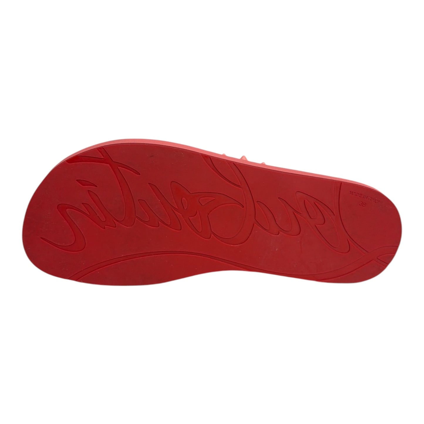 Loubi Thong Sandal Shoes size 38