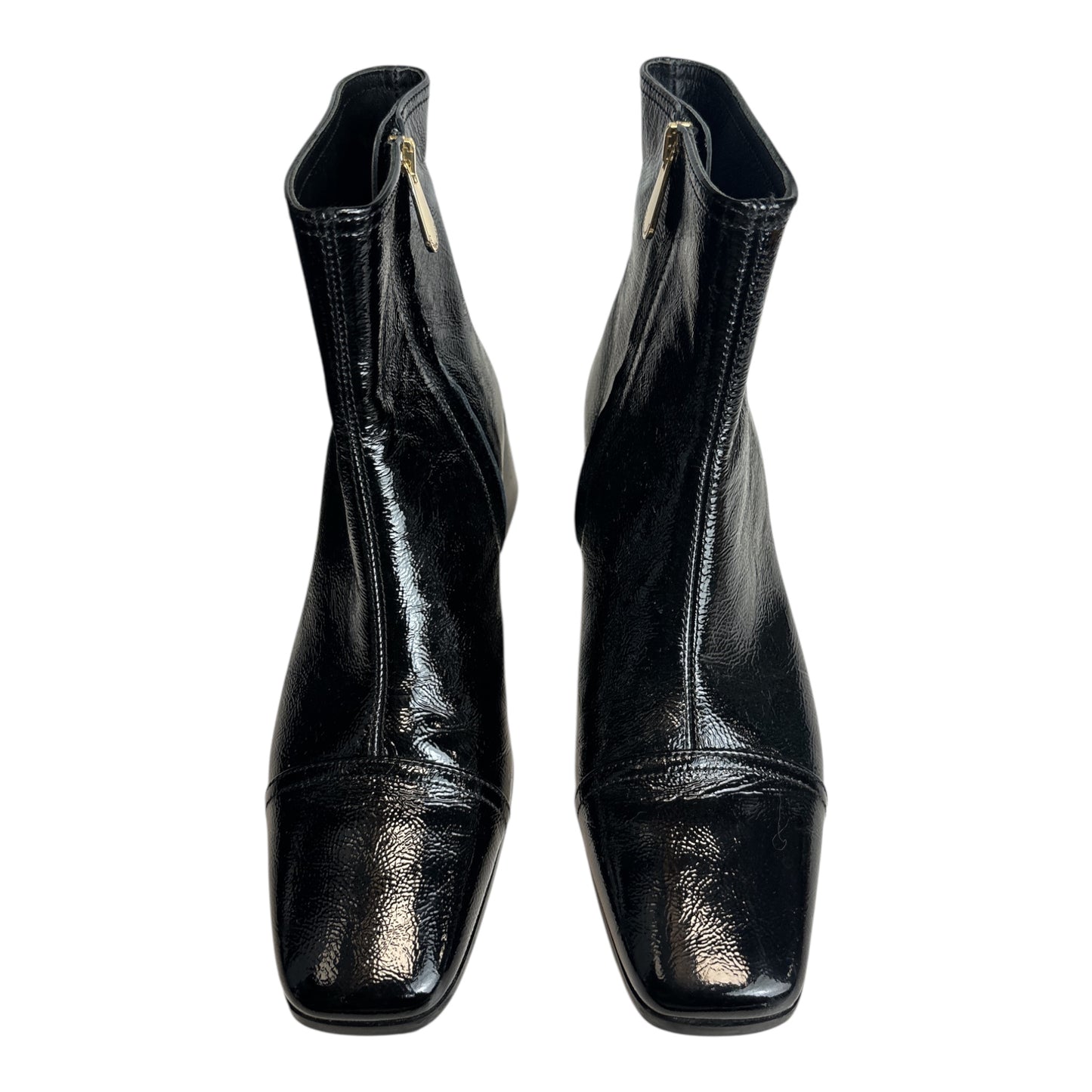 Patent Leather Booties size 37
