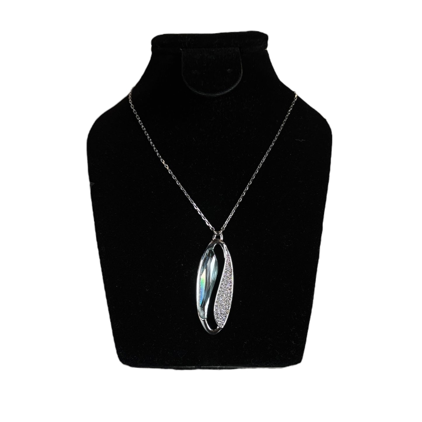 Aquamarine Ying Yang Inspo Necklace