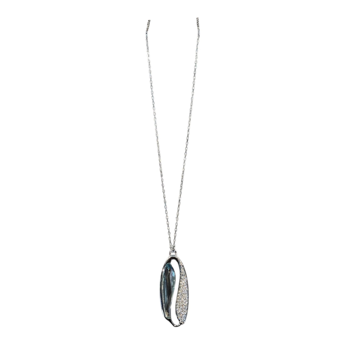 Aquamarine Ying Yang Inspo Necklace