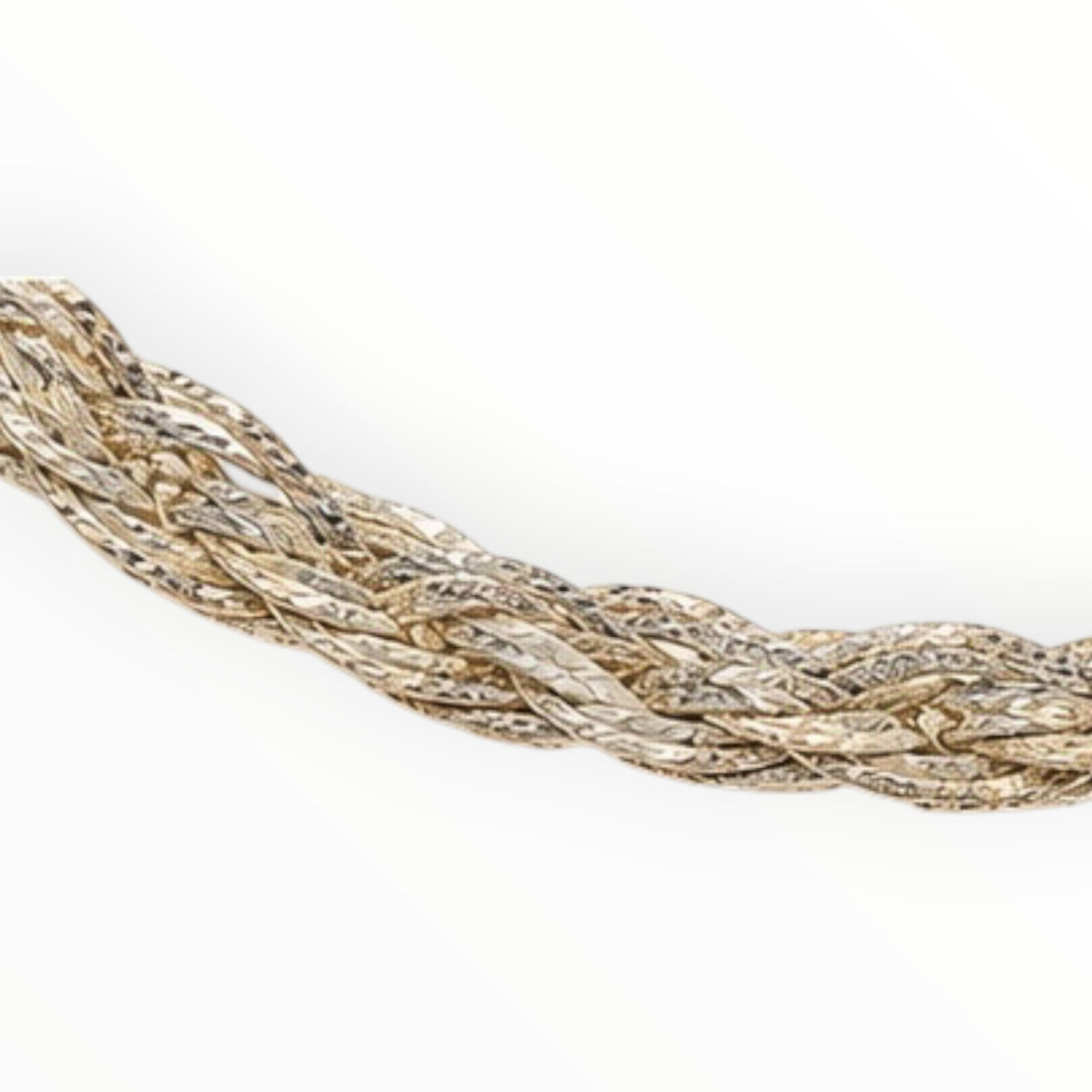 925 Multi-Strand Braided Necklace