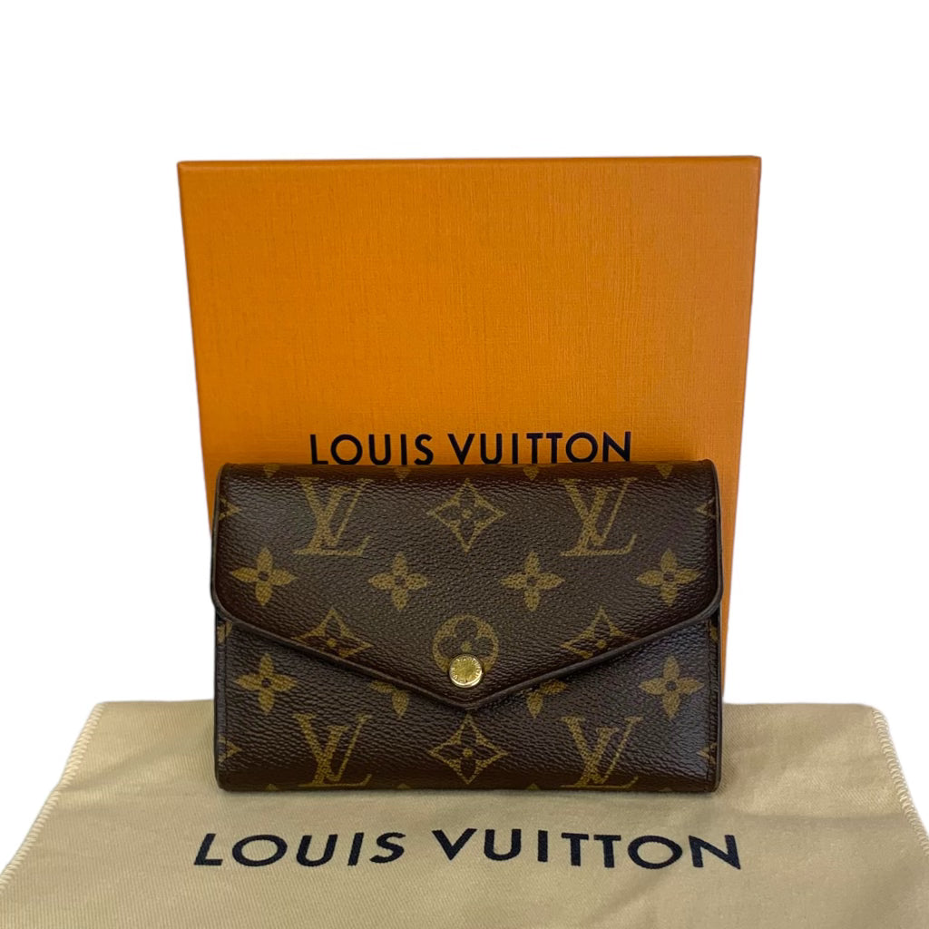 Monogram Snap Closure Wallet