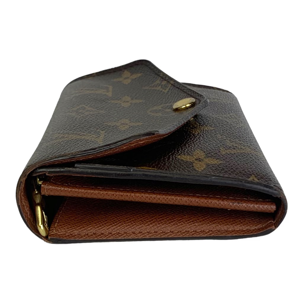 Monogram Snap Closure Wallet