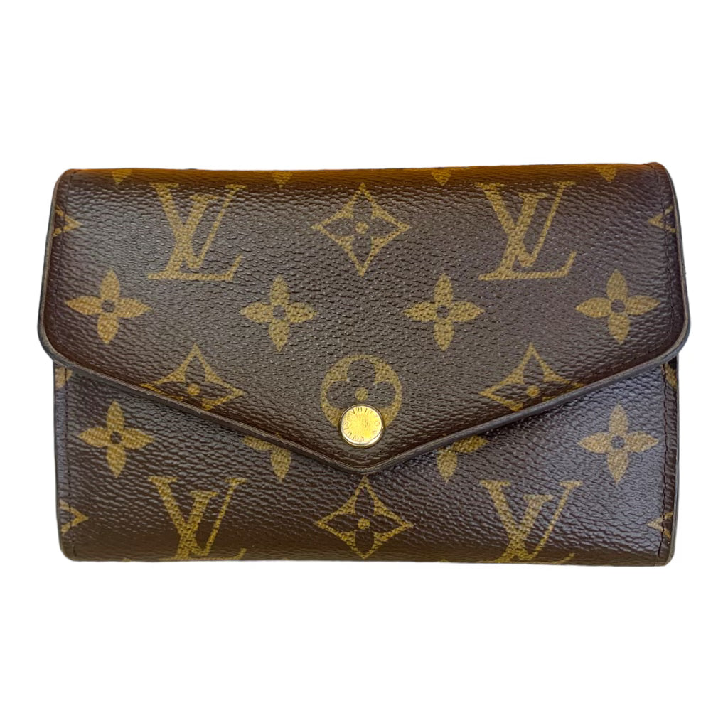 Monogram Snap Closure Wallet