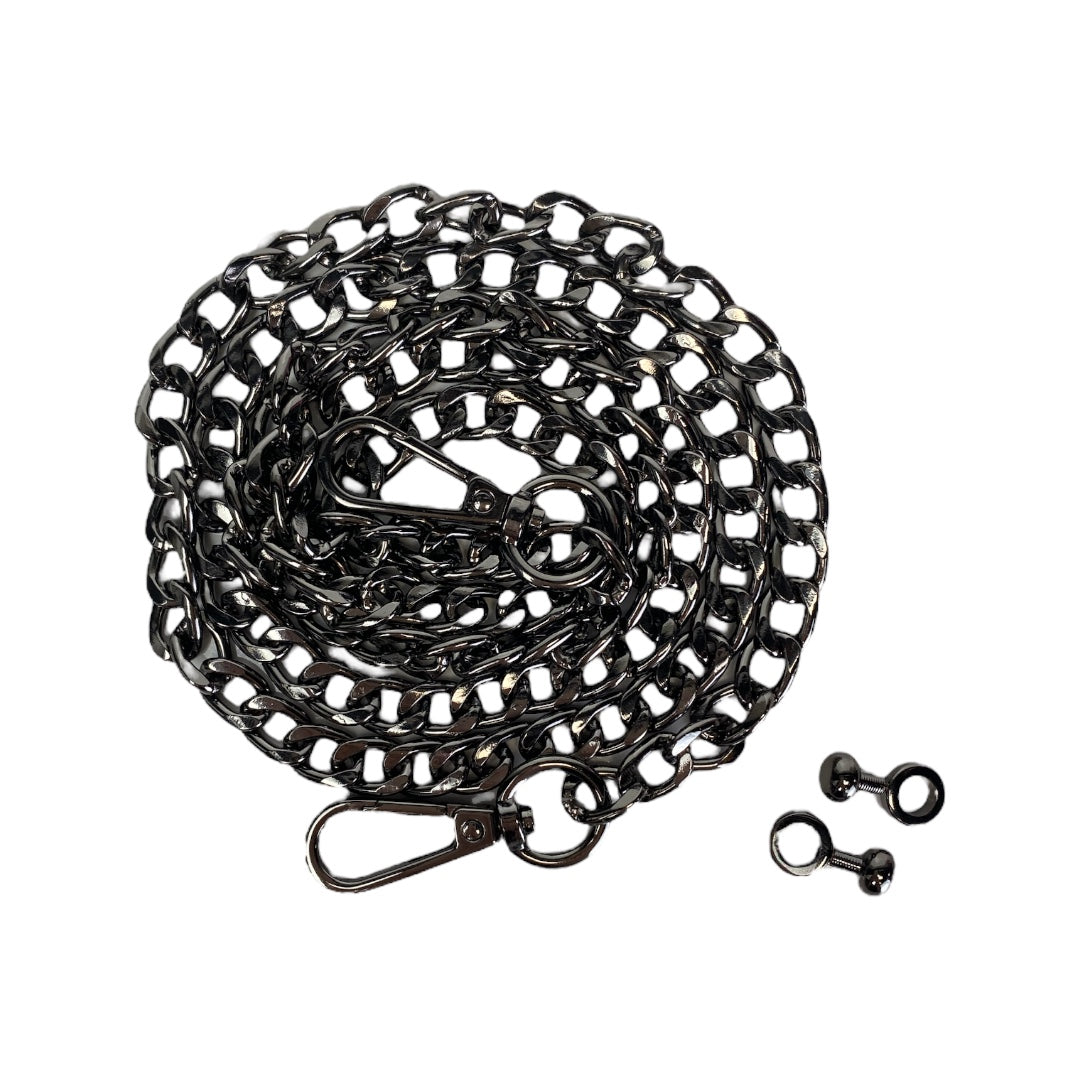 Crossbody Purse Chain Strap Conversion Kit gunmetal