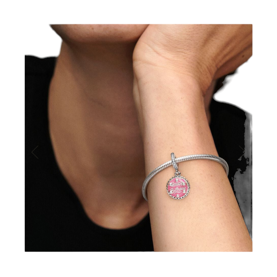 Birthday Cake Dangle Charm NEW IN BOX
