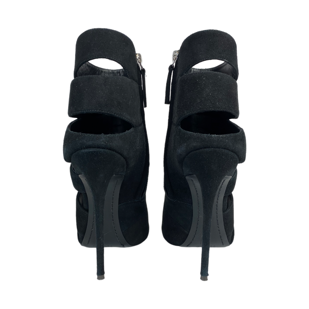 Strappy Cage Peep Toe Heel Size 37.5