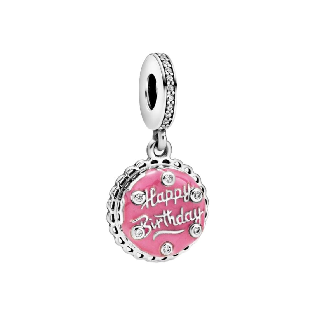Birthday Cake Dangle Charm NEW IN BOX