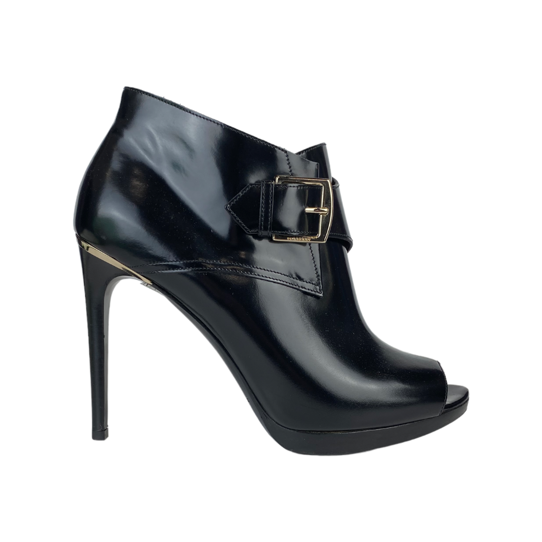 Holtsmere Buckle Peep Toe Ankle Boots Size 40.5