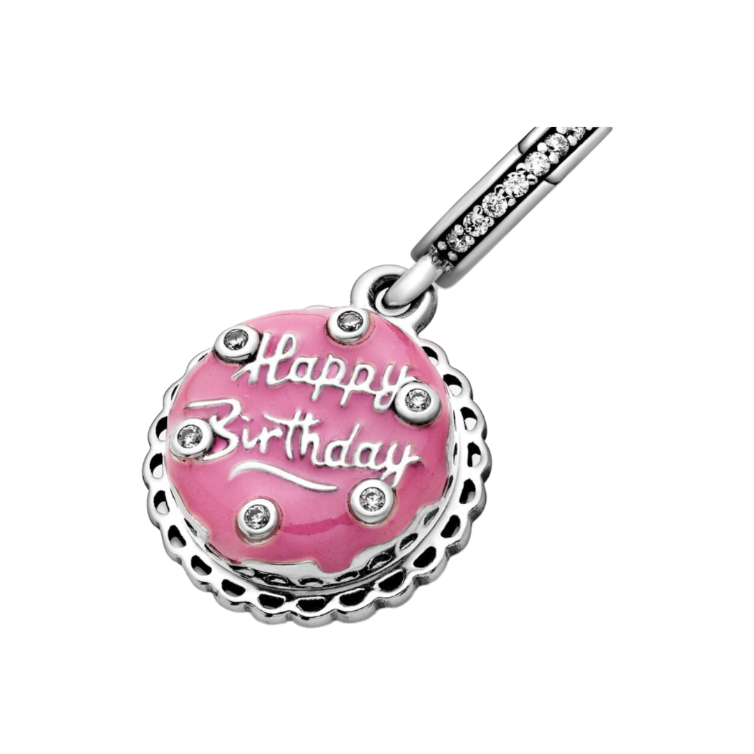 Birthday Cake Dangle Charm NEW IN BOX