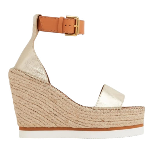 Glyn Espadrille Wedges Size 38