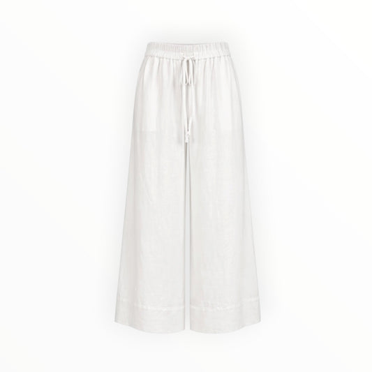 Linen Wide Leg Drawstring Pants size S NEW WITH TAGS