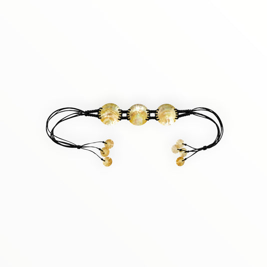 Coastal Shell Disc Tie Belt
