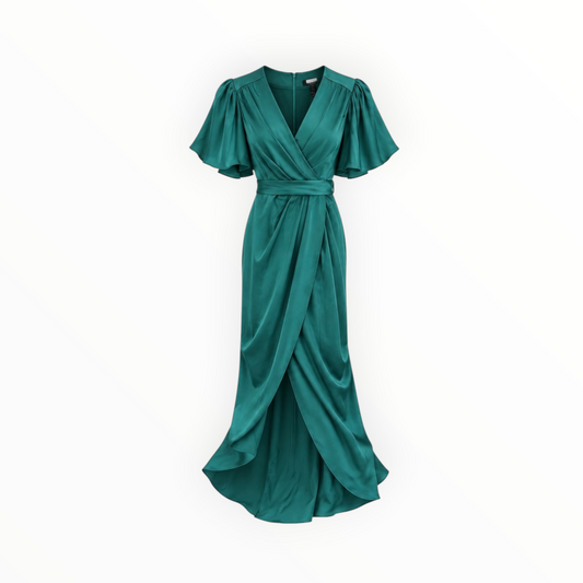 Flutter Sleeve Wrap Dress size 4 NEW WITH TAGS
