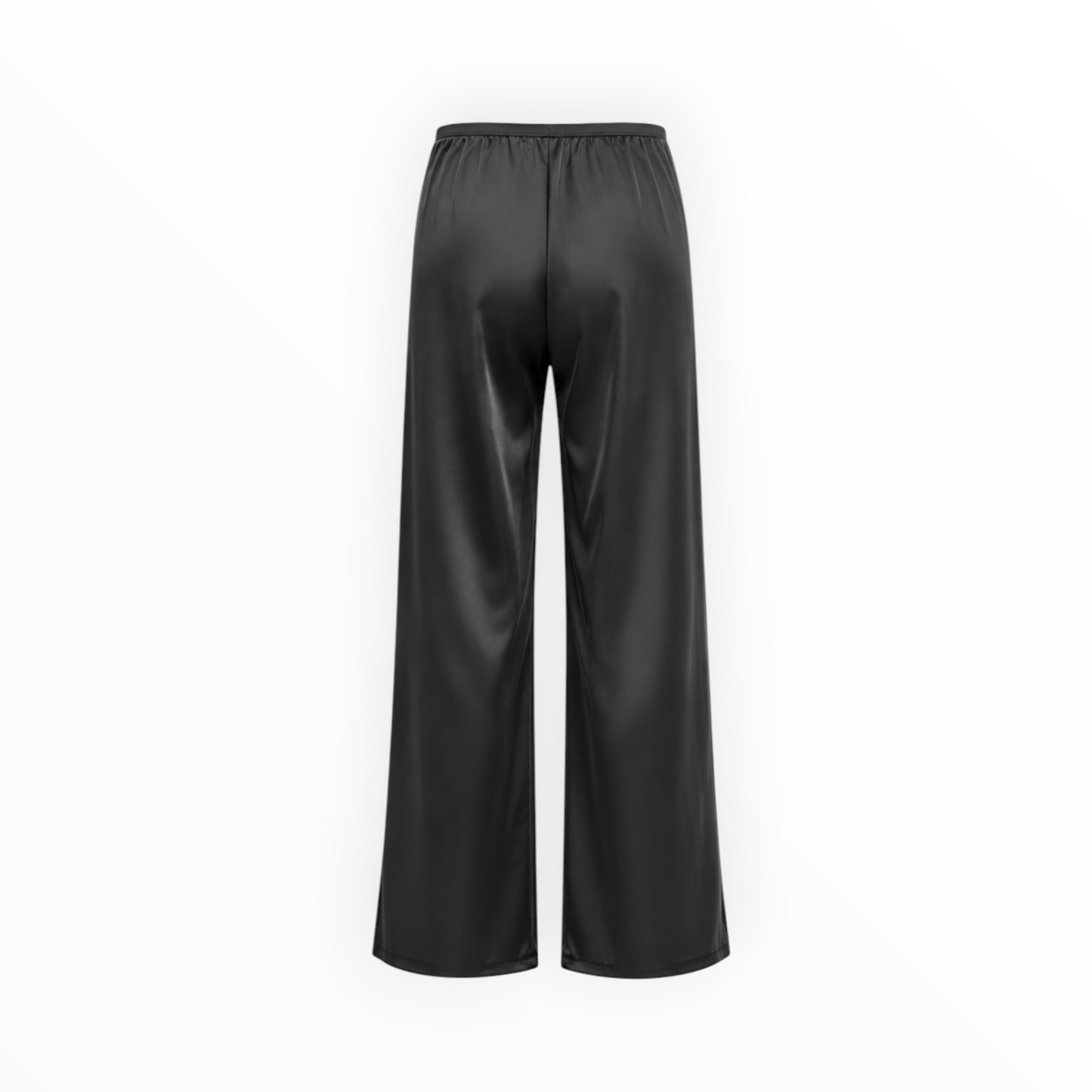 Satin Wide-Leg Pants size XS
