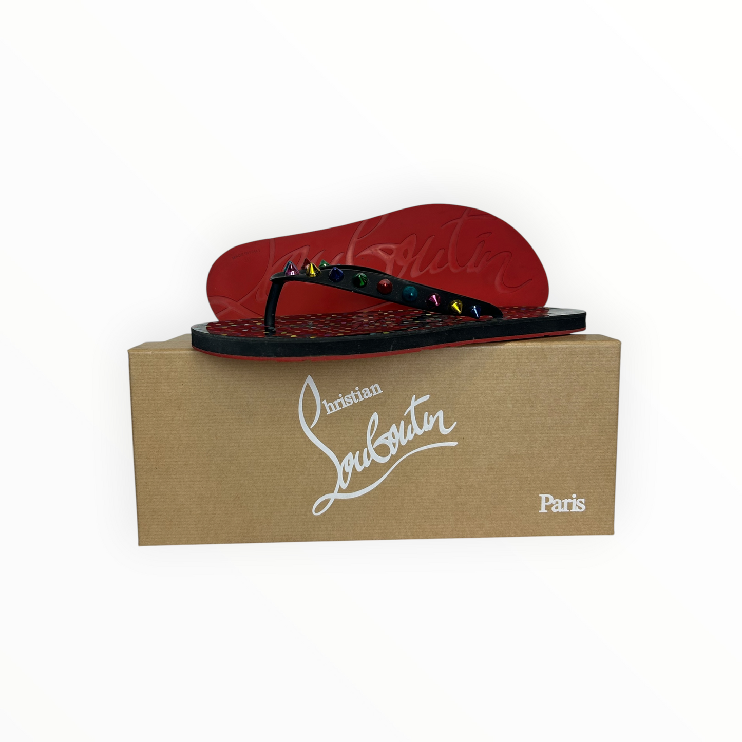 Loubi Flip Donna Spiked size 40