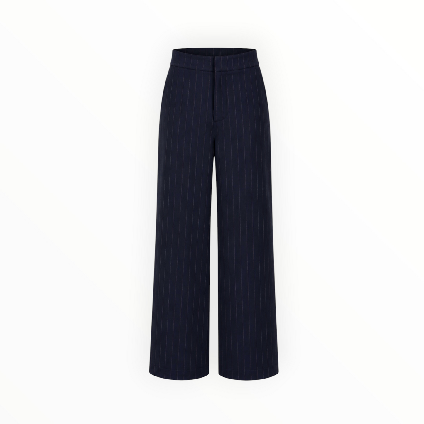 Pinstripe Wide-Leg Trousers size 4
