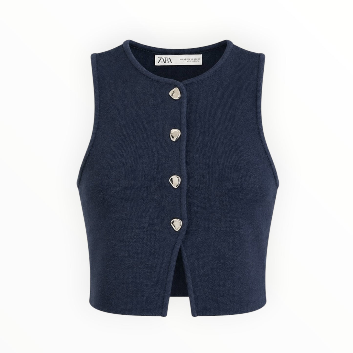 Knit Cropped Vest size XS