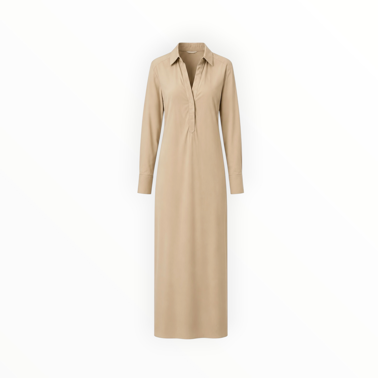 Long Sleeve Maxi Shirt Dress size 10