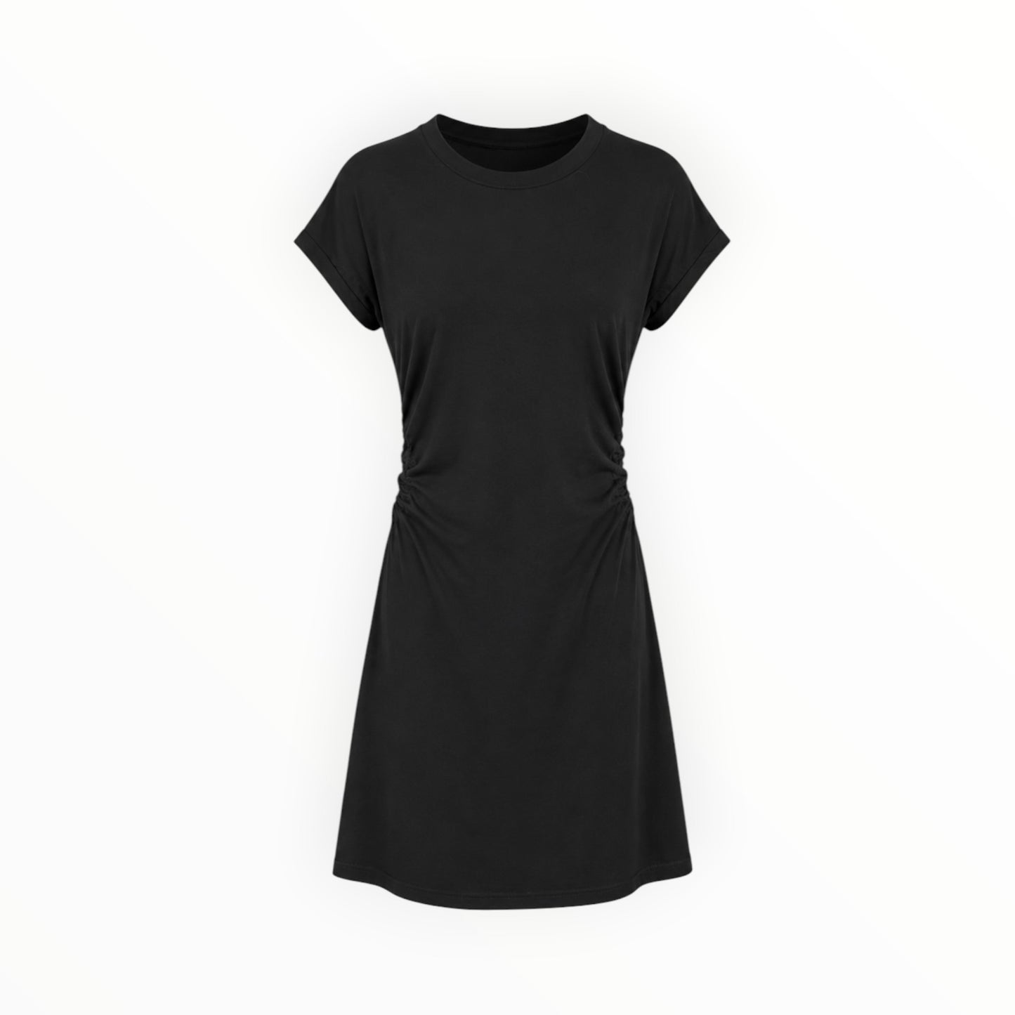 Ruched Side T-Shirt Dress size L