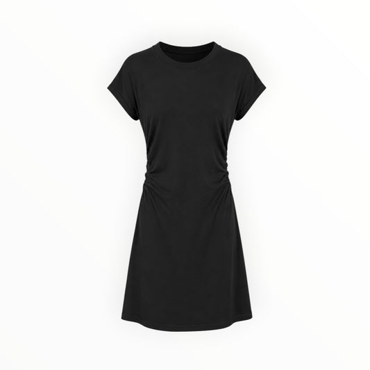 Ruched Side T-Shirt Dress size L