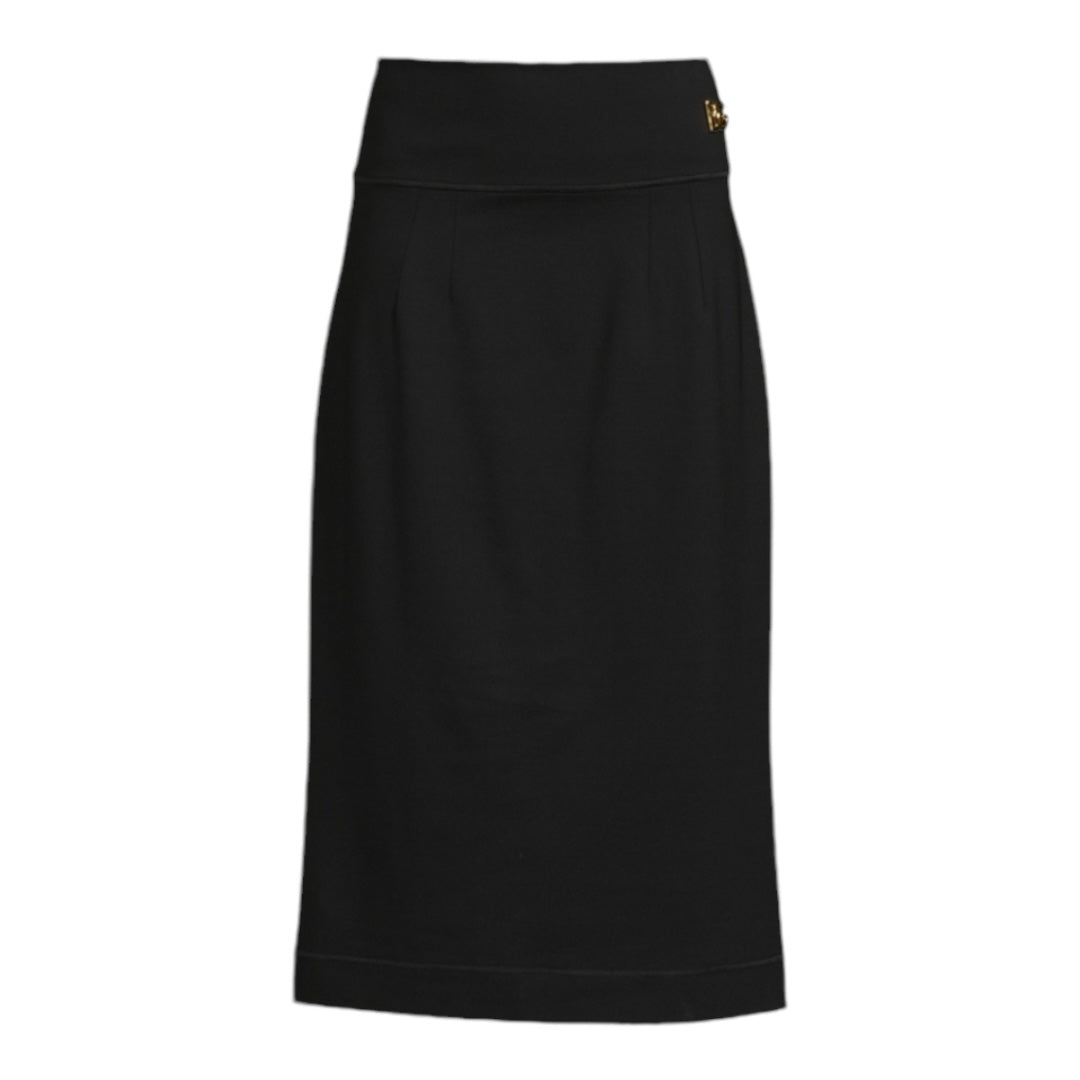 Stretch Jersey Midi Skirt Size 46