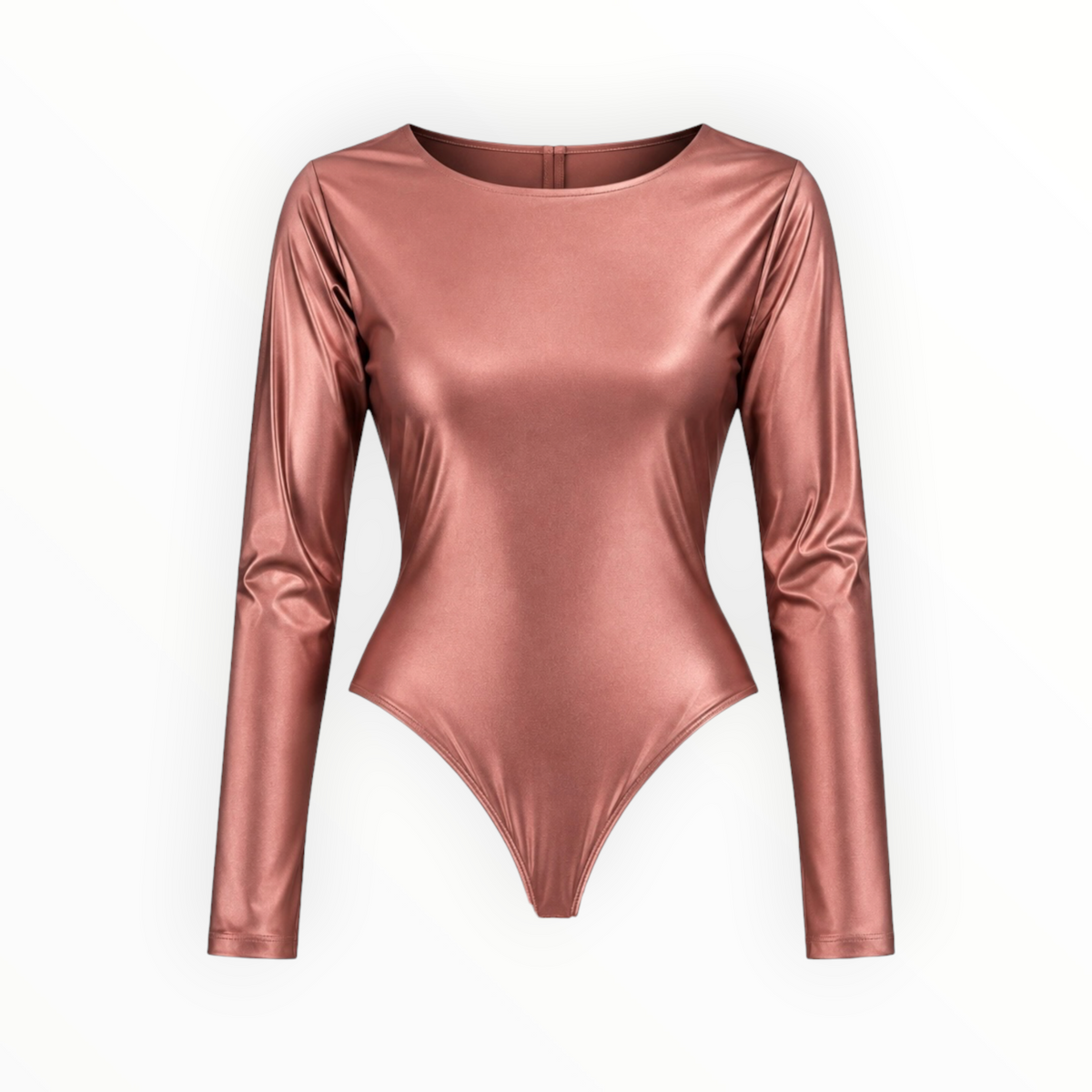 Metallic Long Sleeve Bodysuit size L