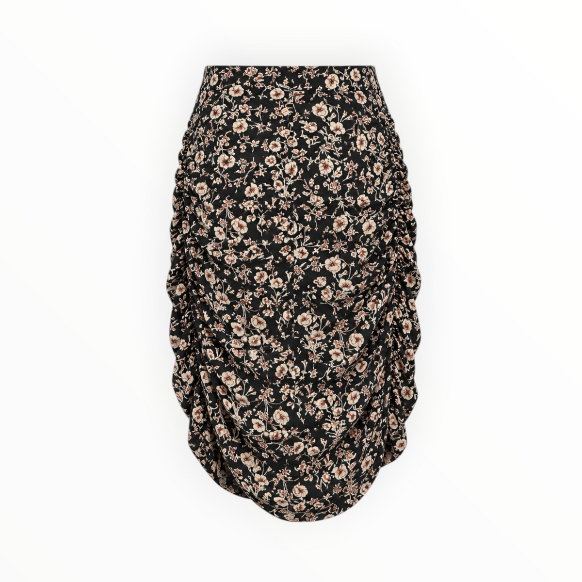 Floral Ruched Skirt size L