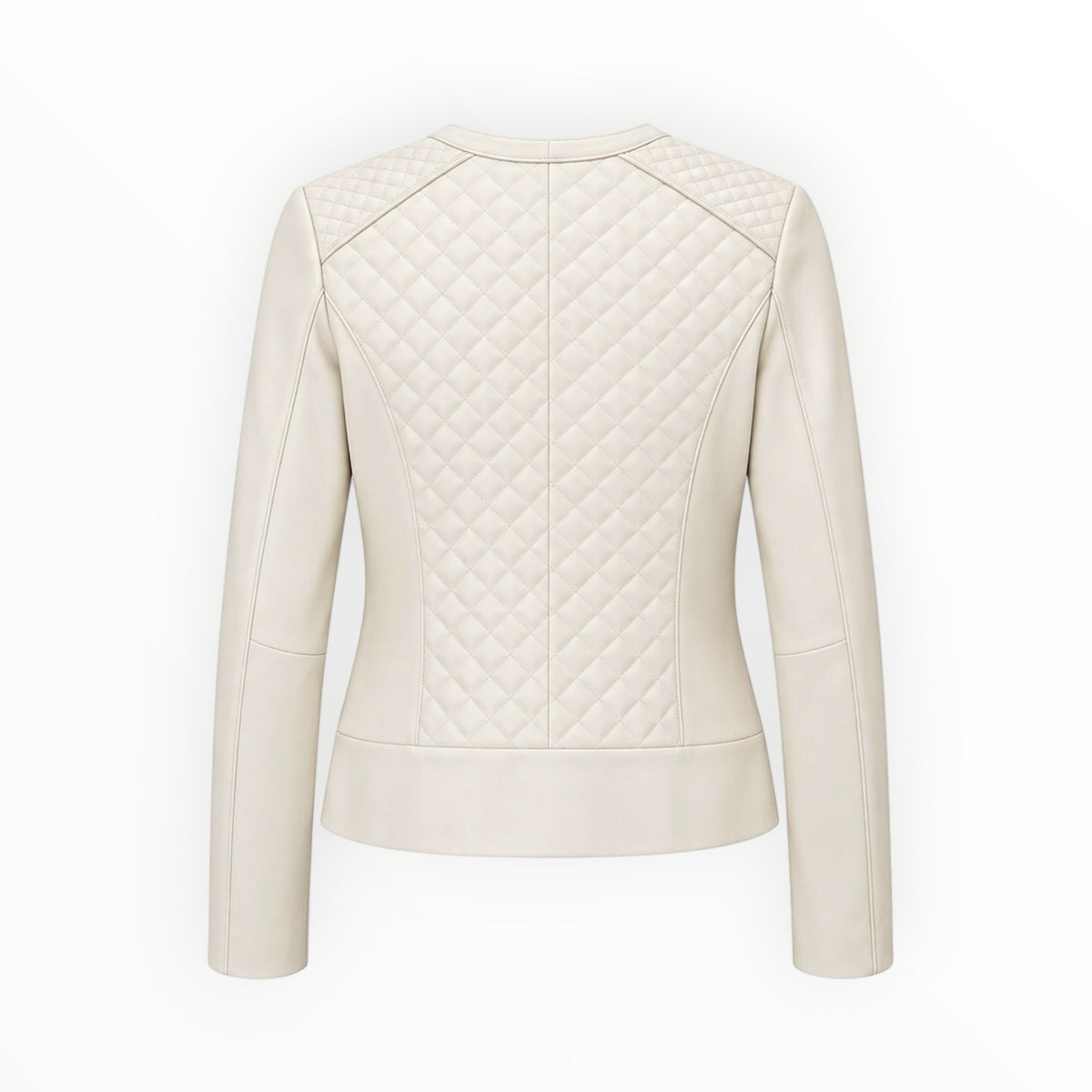 Quilted Moto Jacket size M