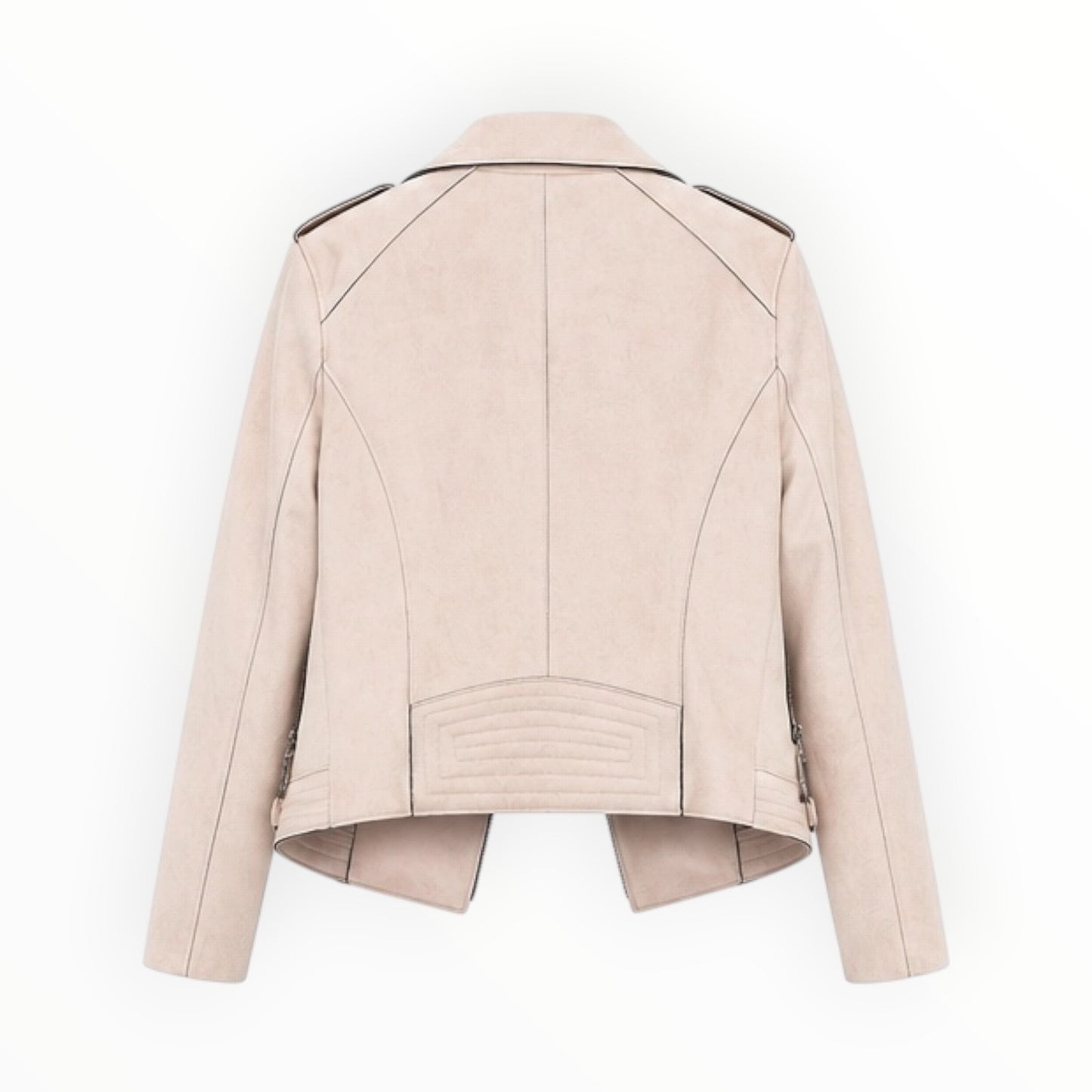 Ultra Suede Moto Jacket size M