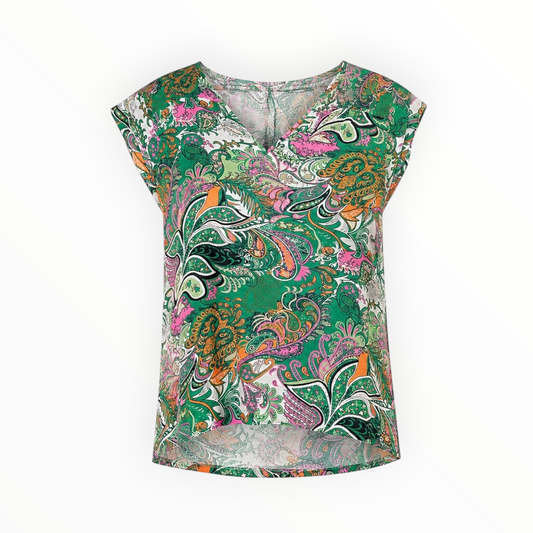 Paisley Print Blouse size 8