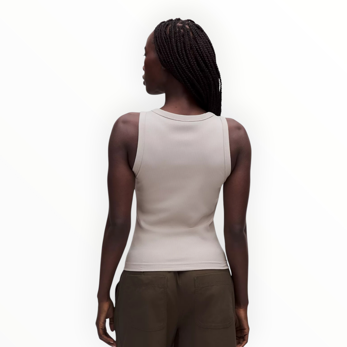 Little Ribbed Scoop-Neck Tank Top size 6