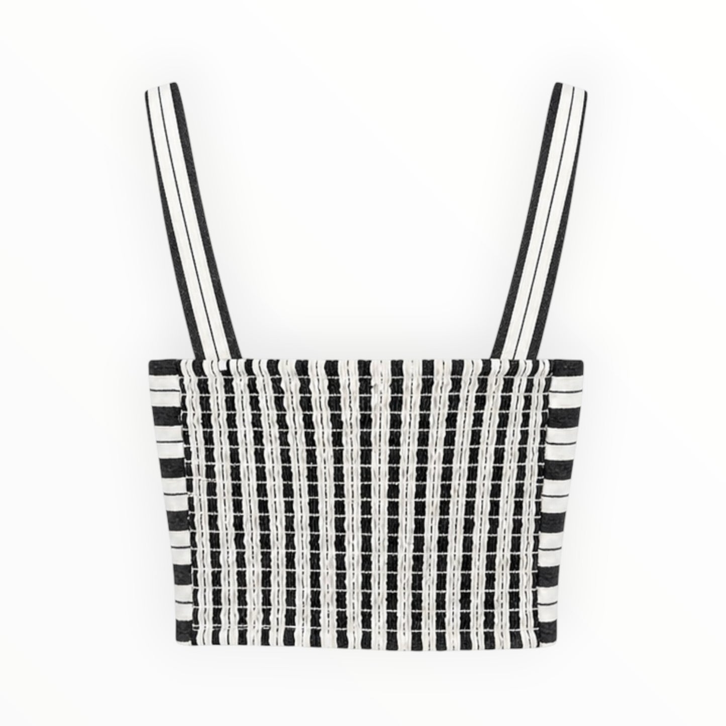 Striped Twist Crop Top size XS