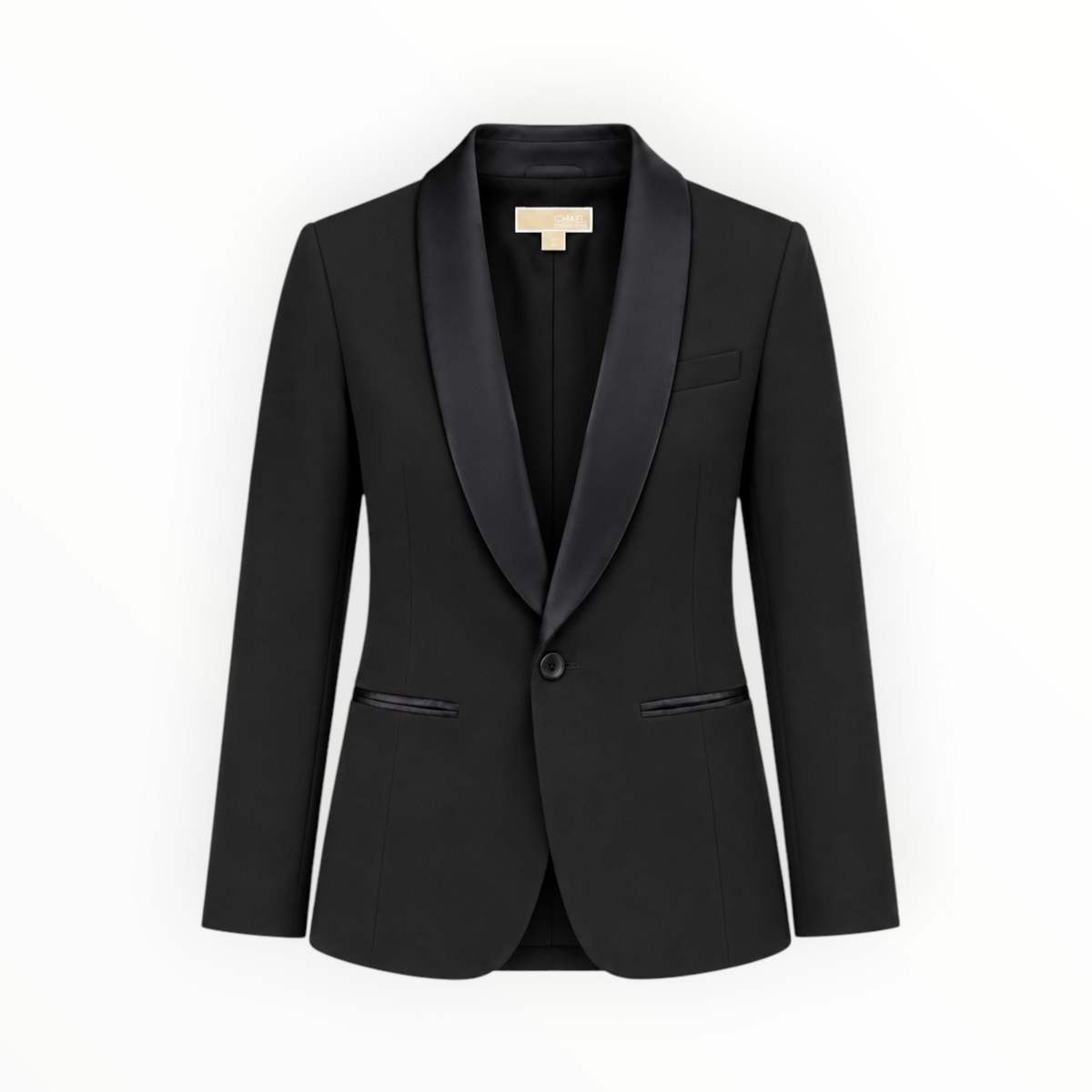 Satin Trim Tuxedo Blazer size 4