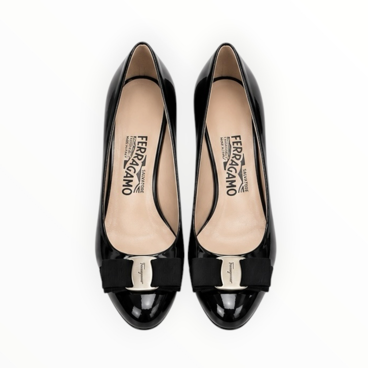 Patent Bow Pumps size 8