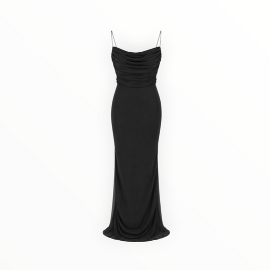 Ruched Cowl Neck Dress size 4
