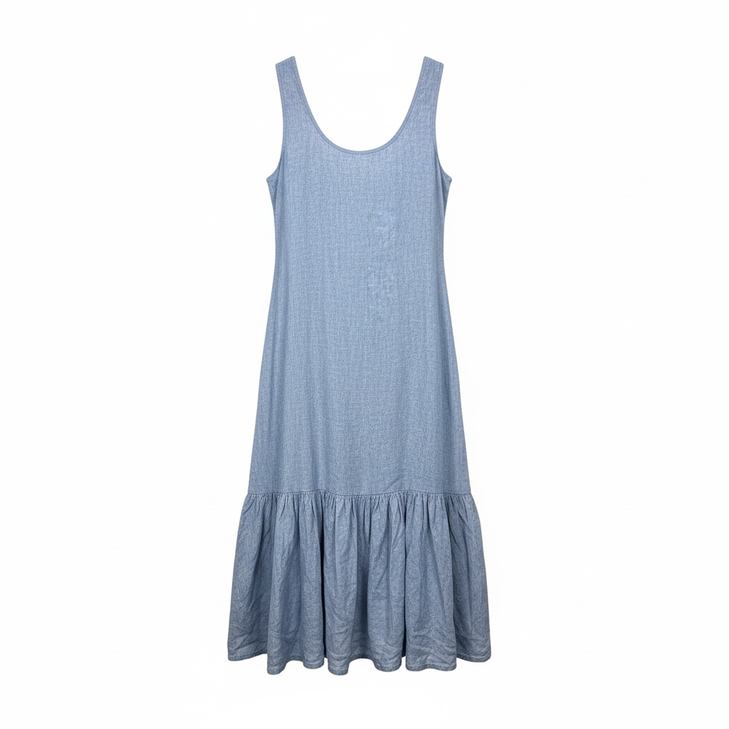 Drop-Waist Midi Dress size S