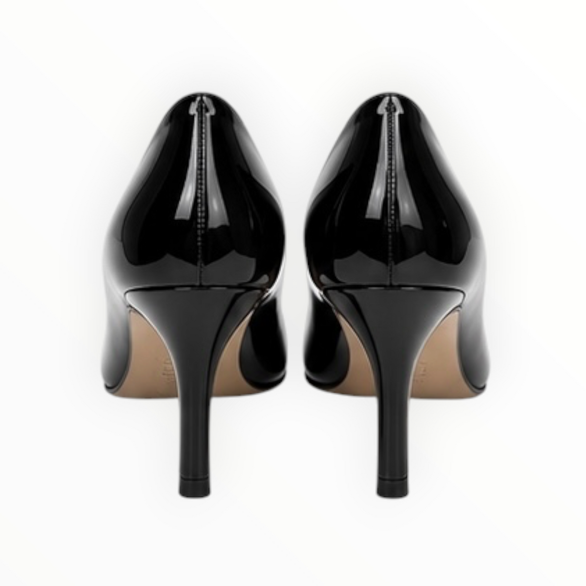 Patent Peep-Toe Bow Pumps size 7.5