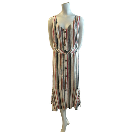 Striped Maxi Dress size 1x