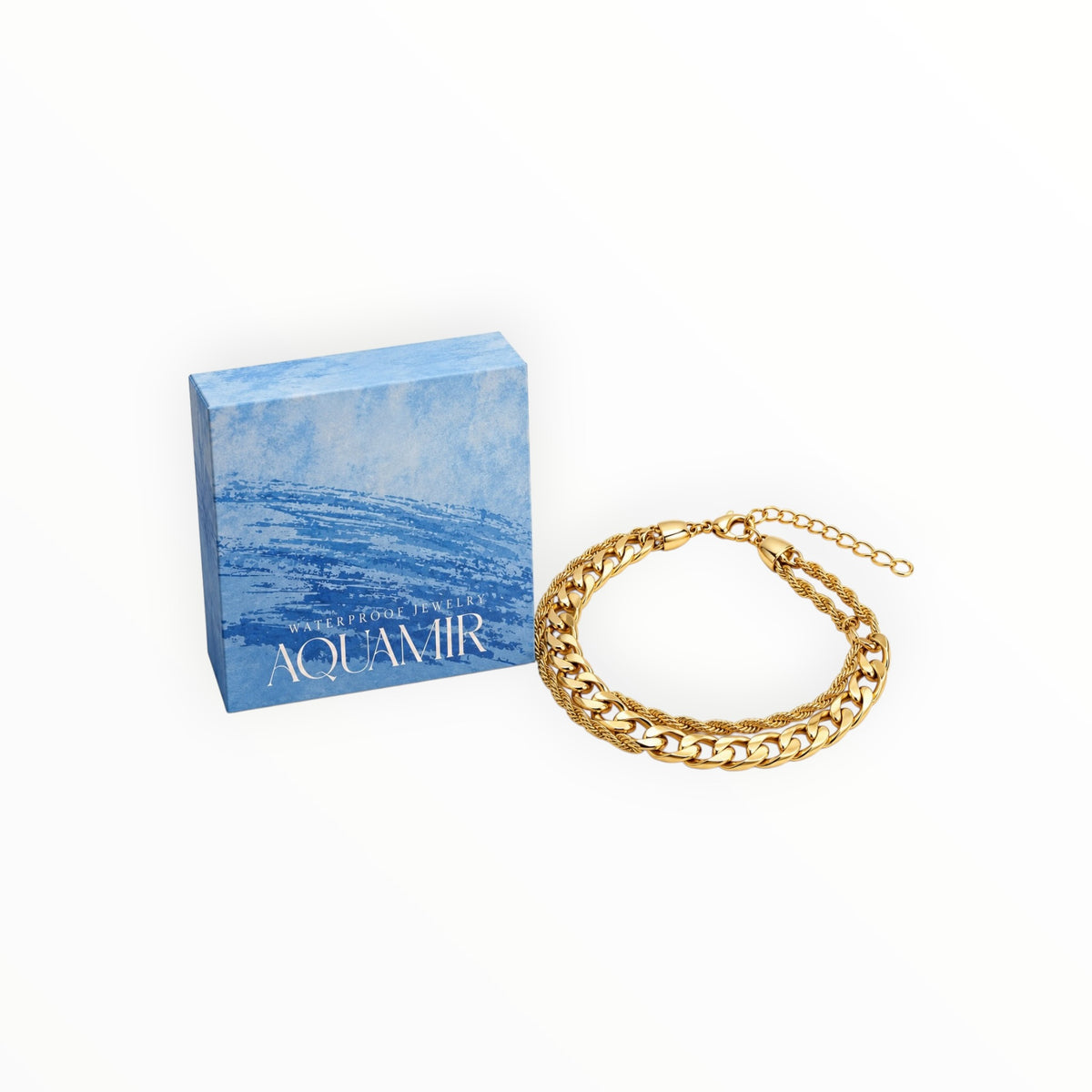 Double Chain Anklet NIB