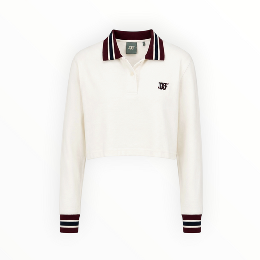 Crew Cropped Long-Sleeve size S
