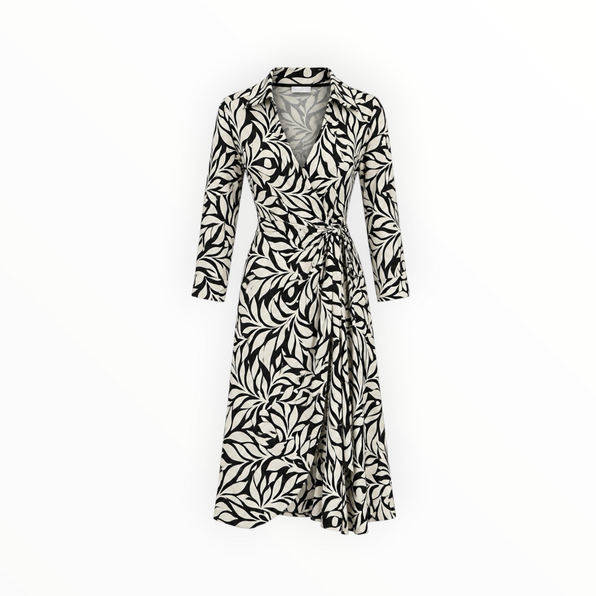 Printed Wrap Dress size 6