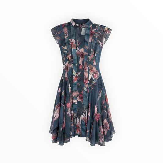 Adina Floral Midi Dress size 4 NEW WITH TAGS