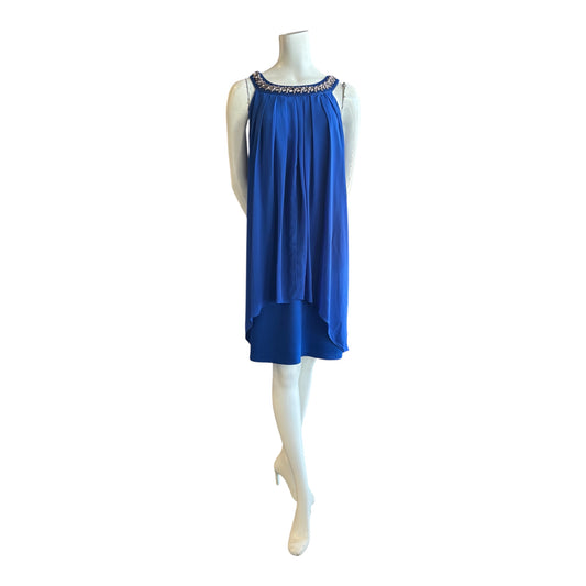 Jewel Neckline Sleeveless Dress size 18