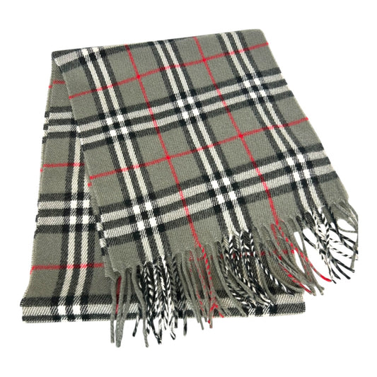 Checked scarf