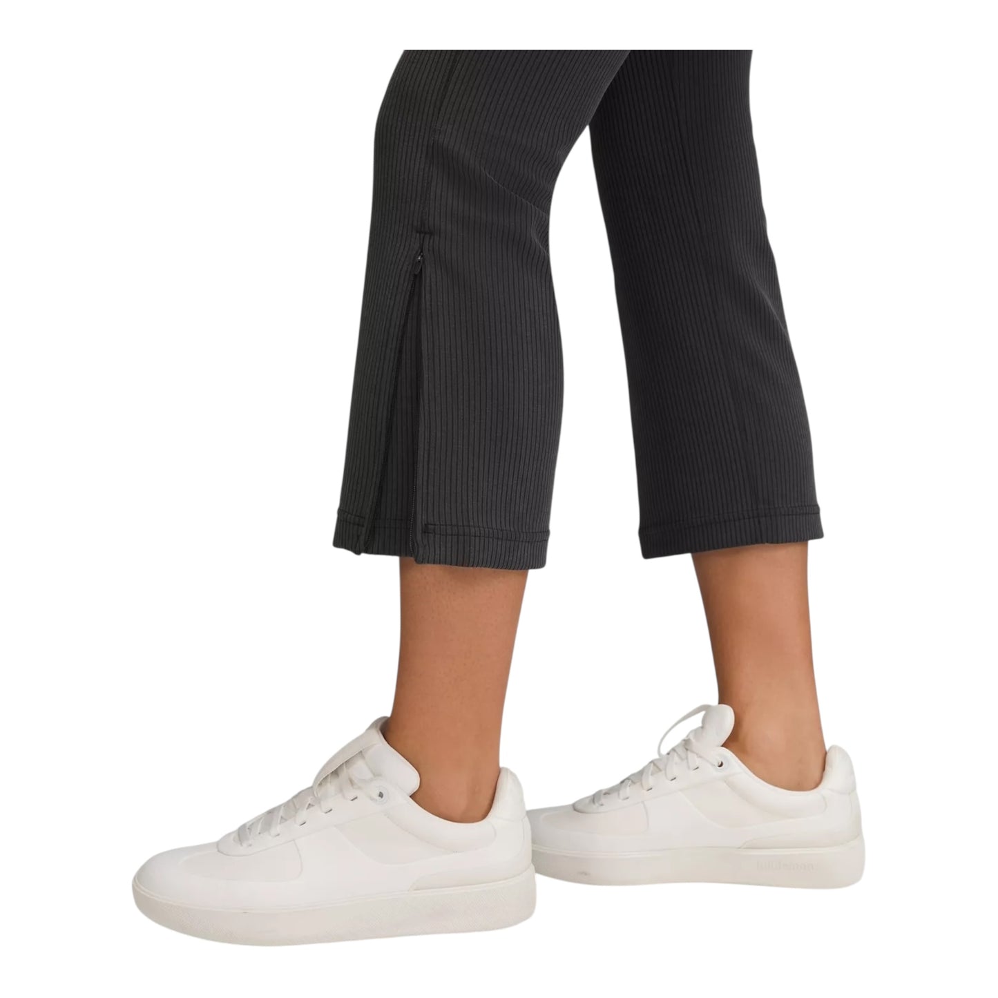 Ribbed Softstreme Zip-Leg High-Rise sz 4