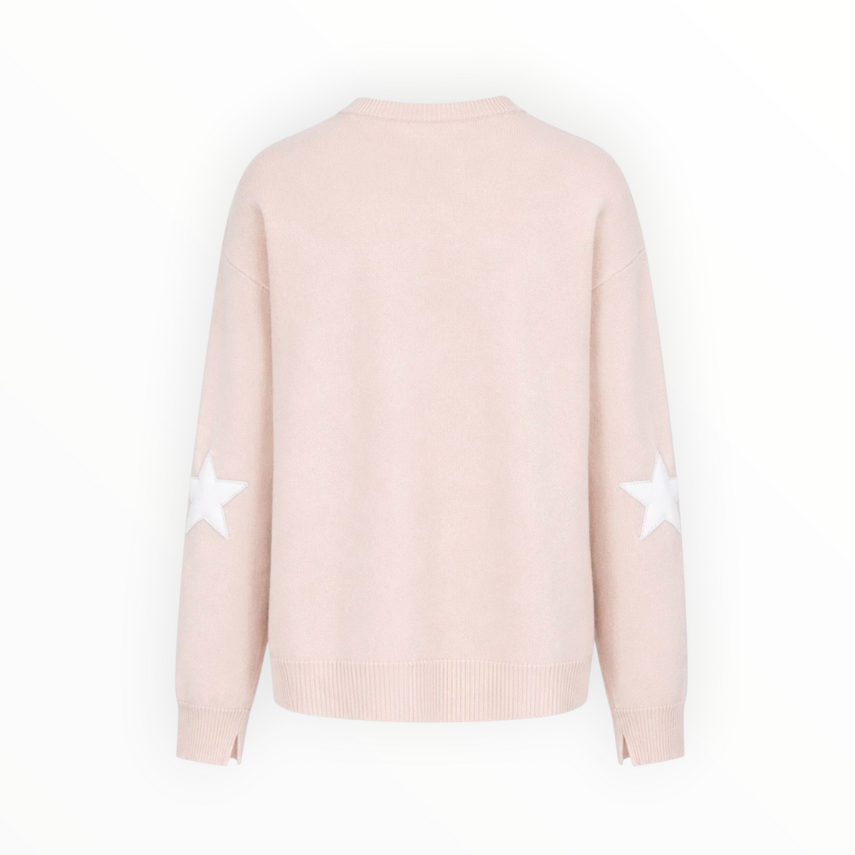Star Elbow Crewneck Sweater size M