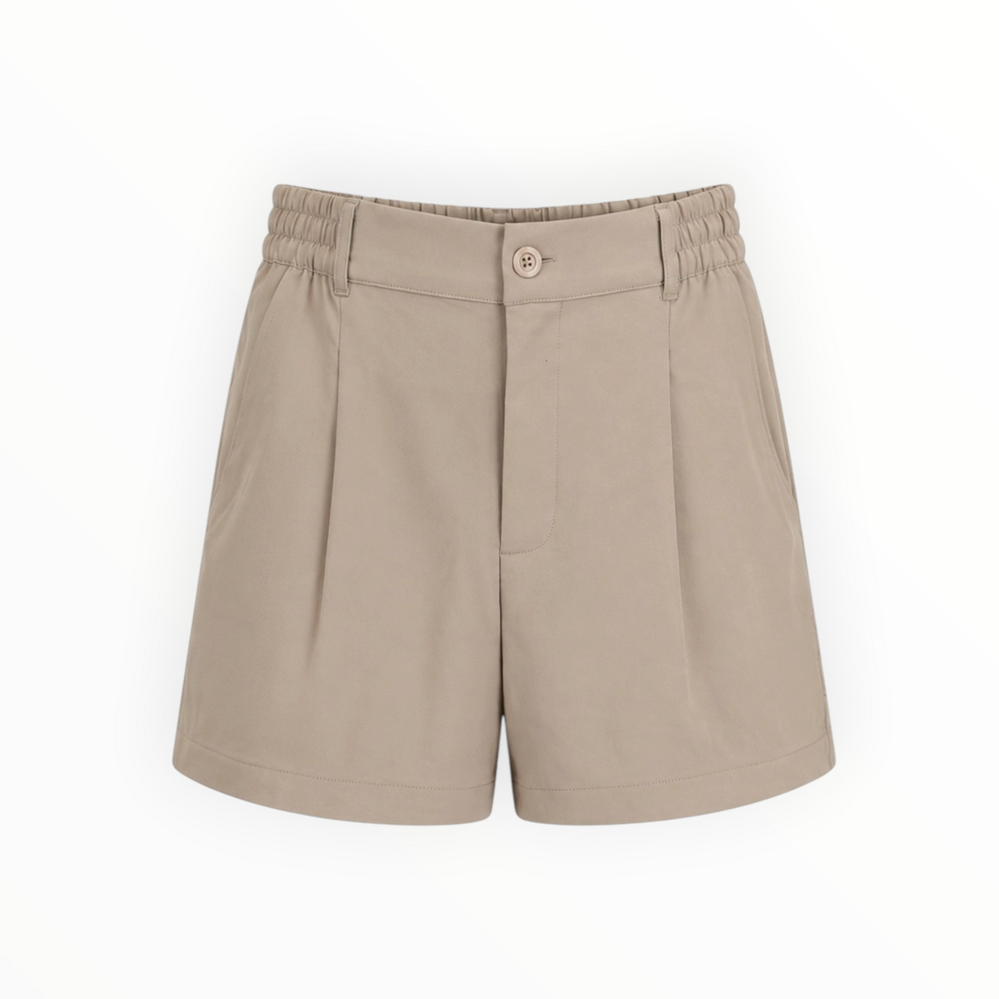 Tailored Elastic Waist Shorts size S