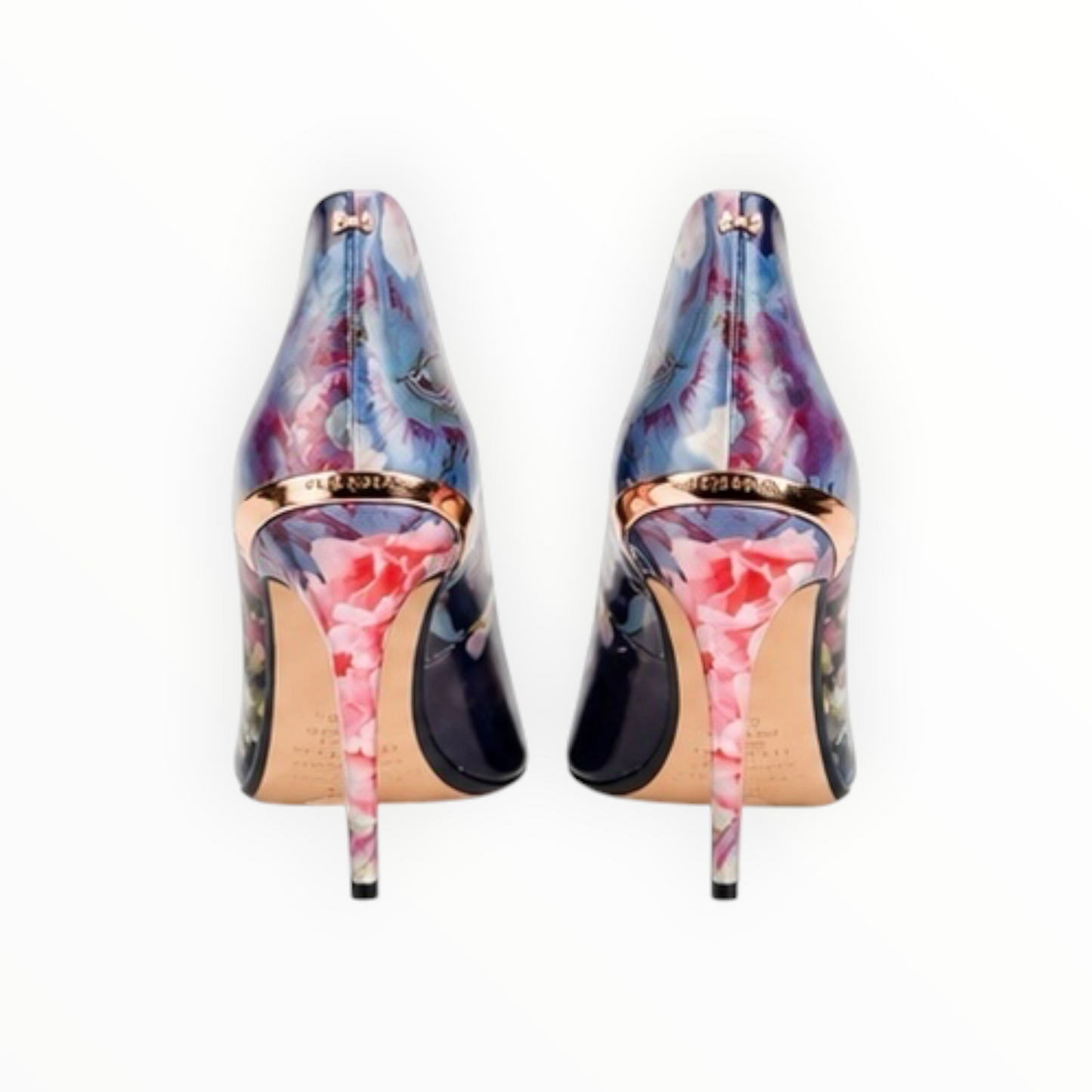 Floral Print Stilettos size 40.5